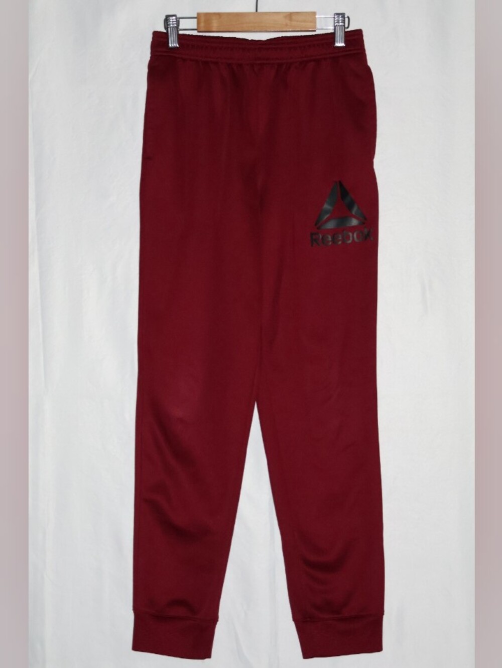 Reebok Maroon Victory Jogger Pants.
